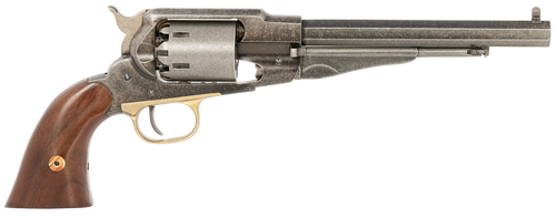 Pietta 1858 Old West 44 Cal, 8" Barrel, Nickel, Walnut Grip, 6rd