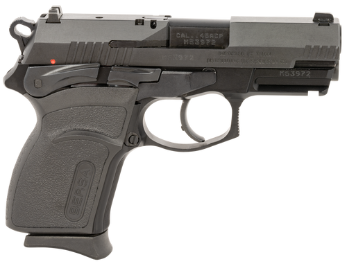 Bersa TPR 45 ACP, 3.5" Barrel, Black, Picatinny Rail, 7rd