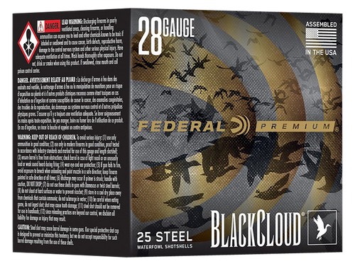 Federal Premium Black Cloud 28 Ga, 3", 3/4 oz, 3 Shot, 25rd Box