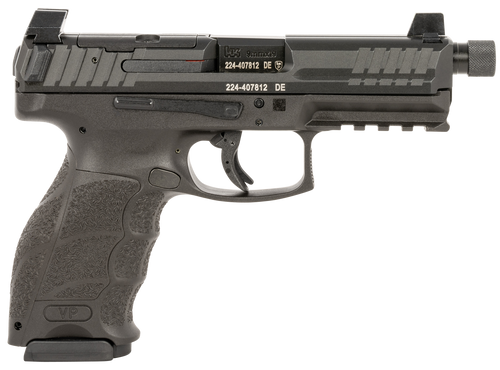 HK VP9-B Tactical 9mm, 4.7" Threaded Barrel, Black, Optic Ready, 17rd