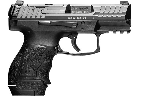 HK VP9SK 9mm, 3.39" Barrel, Black, Picatinny Rail, 17rd