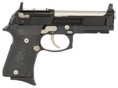 LTT 92 Elite Compact, 4.25" Barrel, Black, Picatinny Rail, 15rd
