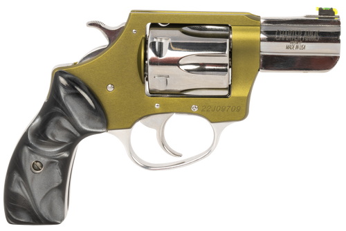 Charter Arms Undercover II 38 Special, 2.2" Barrel, Olive Drab Green, Black Pearlite Grips, 6rd