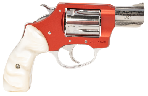 Charter Arms Chic Lady 38 Special, 2" Barrel, Red, White Pearlite Grips, 5rd
