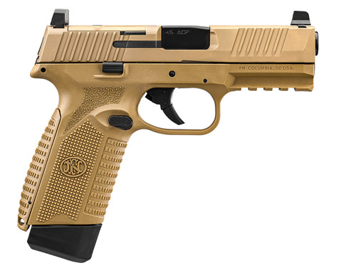 FN 545 MRD 45 ACP, 4.1" Barrel, Flat Dark Earth, Optics Ready, 15rd
