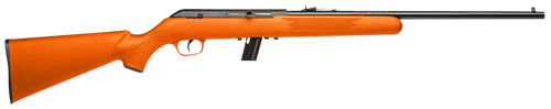 Savage 64F 22 LR, 21" Barrel, Orange Synthetic, Adjustable Sights, 10rd