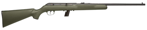 Savage 64F 22 LR, 21" Barrel, Green Synthetic, Adjustable Sights, 10rd