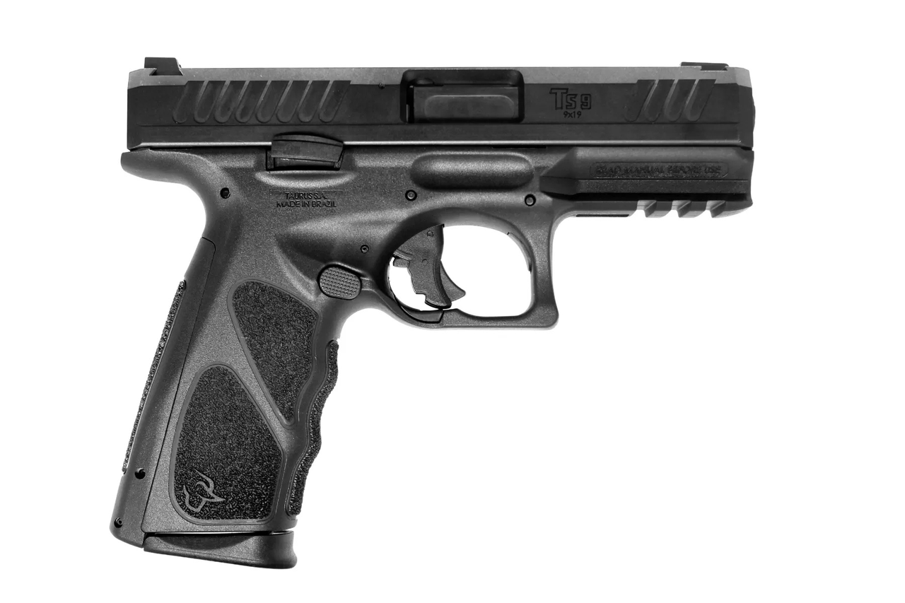 Taurus TS9 9mm, 4" Barrel, Black Polymer, Picatinny Rail, 17rd