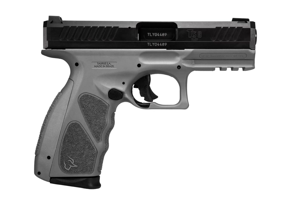 Taurus TS9 9mm, 4" Barrel, Gray Frame, Picatinny Rail, 17rd