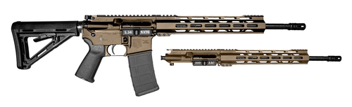 Diamondback DB15 Combo 5.56x45mm/300 Blackout 16" Barrel, Flat Dark Earth, Includes 2 Uppers, 30rd