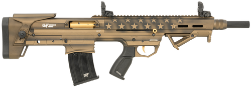 GForce GFBP 12 Ga, 3" Chamber 18.5" Barrel, Bronze USA Flag, 5rd