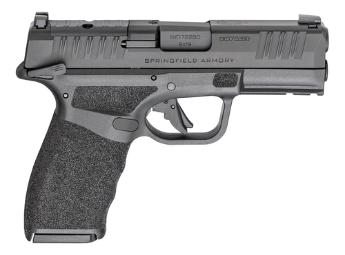 Springfield Hellcat Pro 9mm, 3.7" Barrel, Black, Optic Ready, 15rd