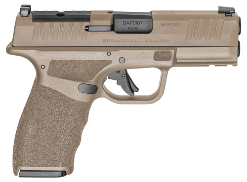 Springfield Hellcat Pro 9mm, 3.7" Barrel, Flat Dark Earth, Optics Ready, 15rd