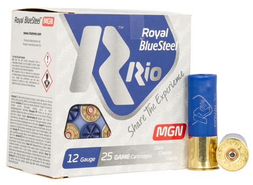 Rio Royal BlueSteel 12 Ga, 3", 1 1/8 oz, BB Shot, 25rd Box