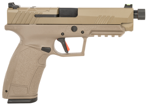 SDS PX-9 Tactical 9mm, 5.1" Barrel, Flat Dark Earth, 10rd