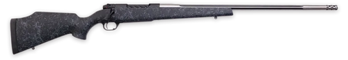 Weatherby Mark V Accumark 28 Nosler, 26" Threaded Barrel, Gray Webbed Black Stock, 3rd