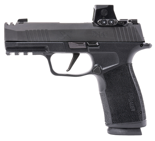 Sig Sauer P365X 9mm, 3.1" Barrel. Black, Romeo-X Optic, 17rd