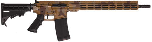 Great Lakes AR-15 Mission 223 Wylde, 16" Barrel, Sahara Camo, M-Lok Handguard, 30rd