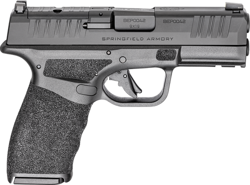 Springfield Hellcat Pro 9mm, 3.7", Black, Optic Ready, 10rd