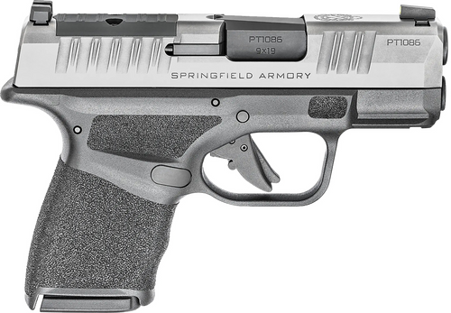 Springfield Hellcat Sports South Exclusive 9mm, 3" Barrel, Black Frame, Steel Slide, 13rd