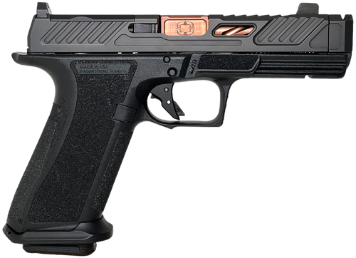 Shadow Systems XR920P 9mm, 4.25" Bronze Barrel, Black, Optic Ready, 10rd