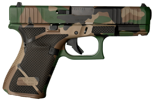 Weapon Works Glock G19 Gen 5 9mm, 4" Barrel, M81 Diamond Stippling, 10rd
