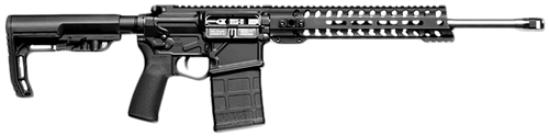 POF Rogue DI 308 Win,13.75" Barrel, Pinned Dead Air Keymo Muzzle Brake, Black, 30rd