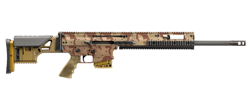 FN SCAR 16S 5.56x45mm, 16.25" Barrel, Hydro Dipped Chocolate Chip Desert Camo, 30rd