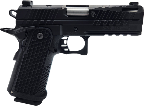 LFA Apollo 11 Compact 9mm, 4.15" Barrel, Optics Ready, Black, 17rd