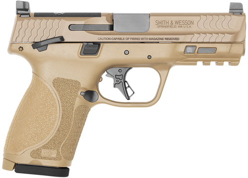 Smith & Wesson M&P M2.0 9mm, 4" Barrel, Flat Dark Earth Cerakote, Optics Ready, 10rd