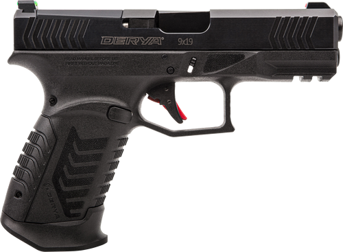 Rock Island DY9 9mm, 3.86" Barrel, Black, Optic Cut, 10rd