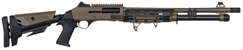 Orthos Raider S4 12 Ga, 3" Chamber 18.5" Barrel, Flat Dark Earth, 6rd