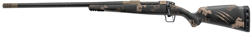Fierce Carbon Rogue Left Handed 7mm PRC, 24" Threaded Barrel, Sonora Carbon Ambush Camo, Bronze Rec, 3rd