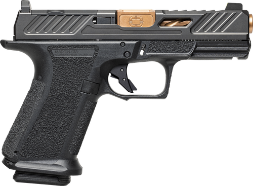 Shadow Systems MR920 Elite 9mm, 4" Bronze Barrel, Black, Optic Ready, 10rd