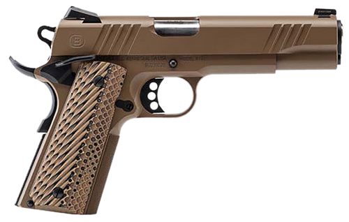 Bersa B1911 45 ACP, 5" Barrel, Flat Dark Earth Cerakote, VZ Grip, 8rd