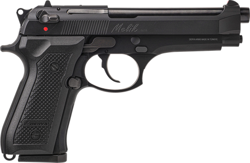 Rock Island Melik 9mm, 4.9" Barrel, Black, Fixed Sights, 17rd