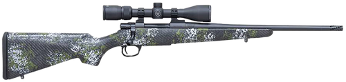 Howa M1500 308 Winchester, 16.25" Threaded Barrel, Gray/Green Sponge Carbon Fiber, Vortex Diamond Scope, 4rd