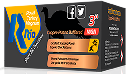 Rio Royal Turkey 12 Ga, 3", 1 3/4 oz, Copper-Plated Buffered, 6 Shot, 10rd Box