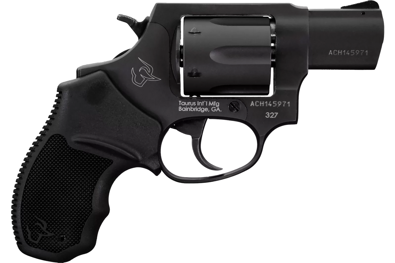 Taurus 327 327 Federal Mag, 2" Barrel, Black, Walnut Grip, 6rd