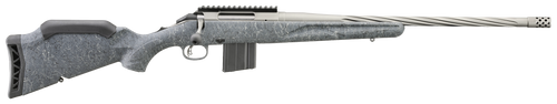 Ruger American Gen 2 22 ARC, 20" Threaded Barrel, Gray Splatter, 10rd