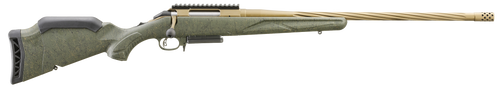 Ruger American Predator Gen 2 30-06 Springfield, 22" Threaded Bronze Barrel, Green Splatter, 4rd