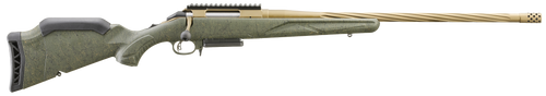 Ruger American Predator Gen 2 300 Winchester Magnum, 22" Threaded Bronze Barrel, Green Splatter, 3rd
