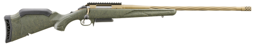 Ruger American Predator Gen 2 6.5 PRC, 22" Threaded Bronze Barrel, Green Splatter, 3rd