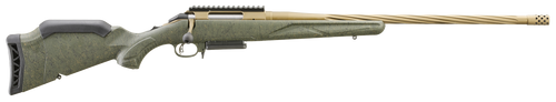 Ruger American Predator Gen 2 7MM PRC, 22" Threaded Bronze Barrel, Green Splatter, 3rd