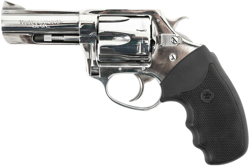 Charter Arms Undercover Police 38 Special, 3" Barrel, Stainless Steel, Black Grip, 6rd