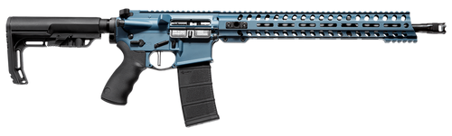 Patriot Ordnance Wonder 5.56 NATO, 13.75" Pinned Barrel, Blue Titanium, 30rd