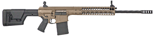 LWRC REPR MKII 308/762NATO, 20" Spiral Fluted Barrel, Threaded 5/8x24, Ultra Muzzle Brake, FDE, PRS Stock, 20rd Mag