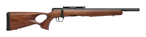 Savage Arms B Series Timber 22 WMR, 18" Threaded Barrel, Woodgrain Stock, 10rd