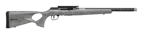 Savage Arms A Series TimberLite 22 LR, 18" Threaded Barrel, Gray Black Webbing, 10rd