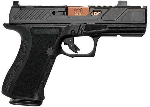 Shadow Systems CR920XP Elite 9mm, 3.65" Bronze Compensated Barrel, Black, Optic Ready, 15rd